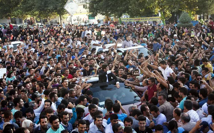 (تصاویر) استقبال از مدال‌آوران در جویبار
