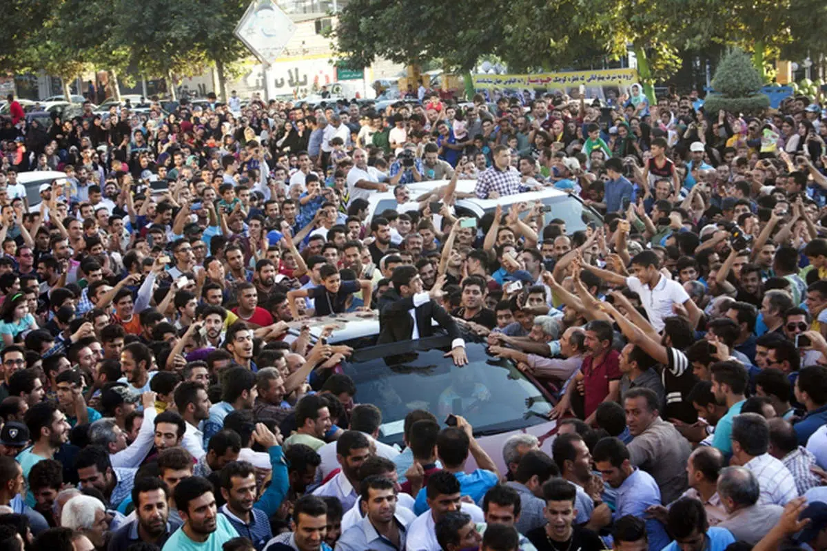 (تصاویر) استقبال از مدالآوران در جویبار
