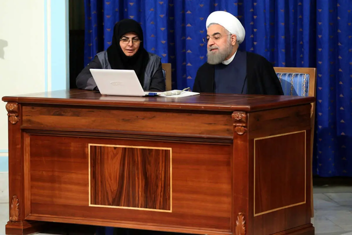 (تصاویر) روحانی در سرشماری شرکت کرد
