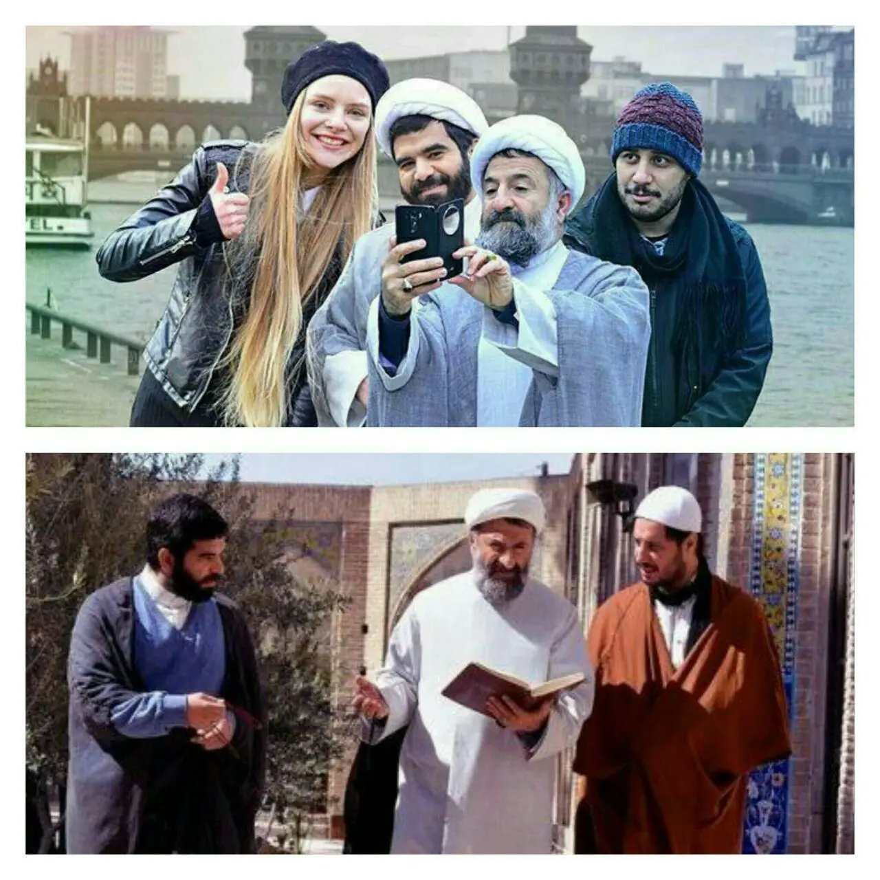 دردسرهای سلفی با یک زن بی‌حجاب