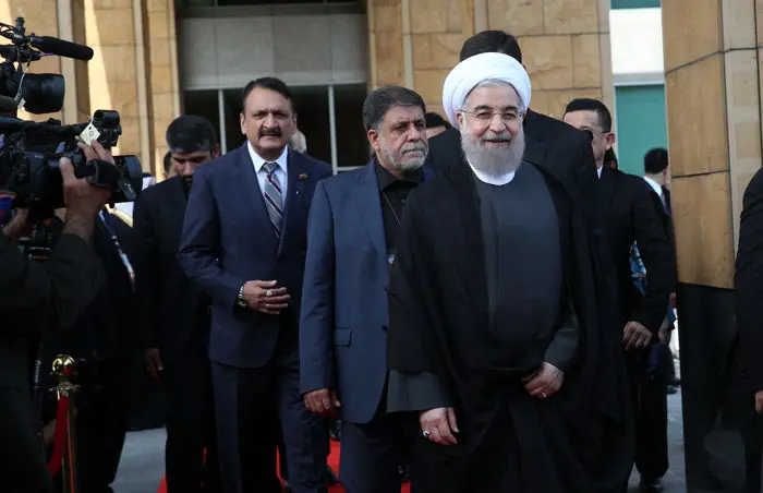 (تصاویر) روحانی در اجلاس مجمع همکاری آسیا