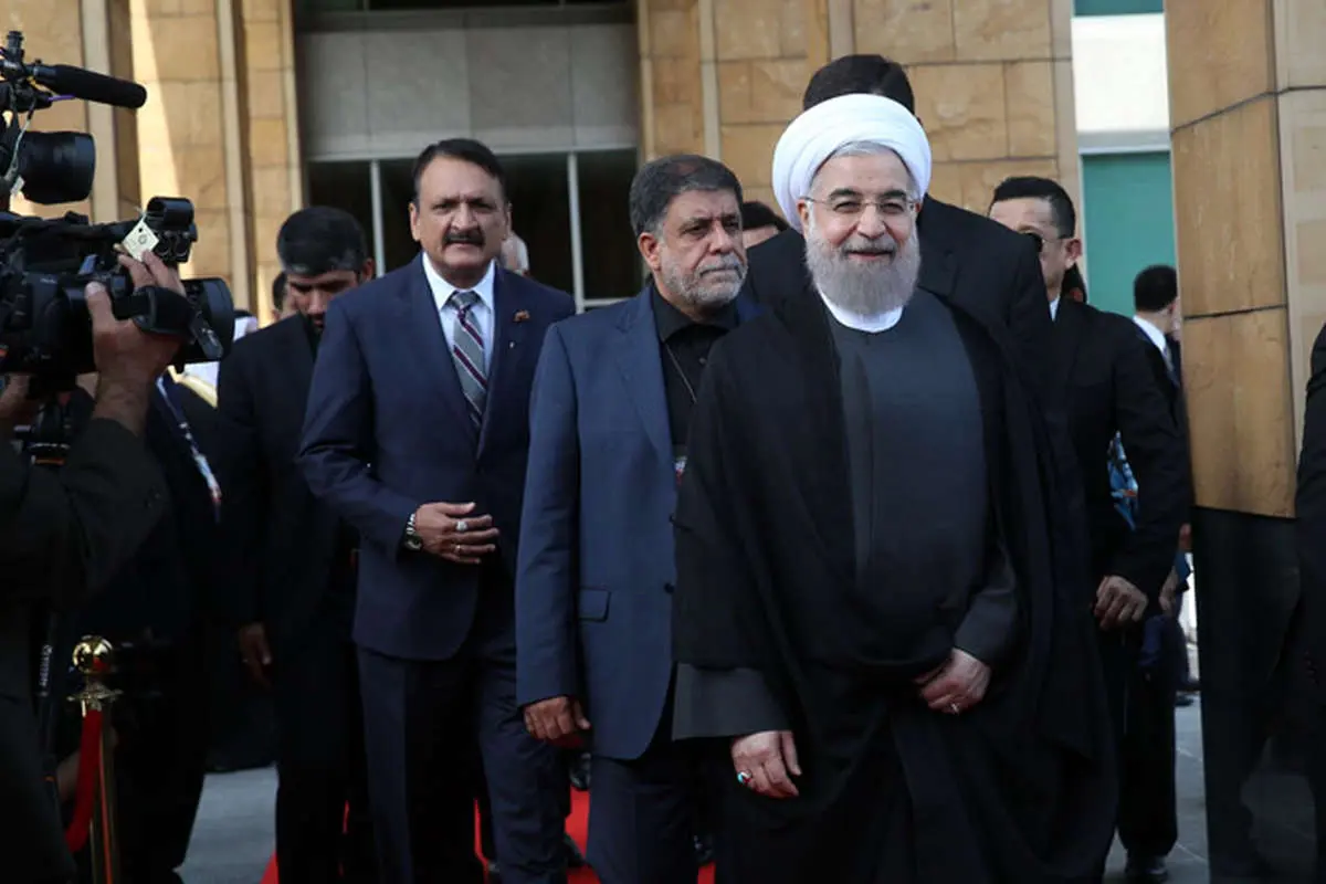 (تصاویر) روحانی در اجلاس مجمع همکاری آسیا