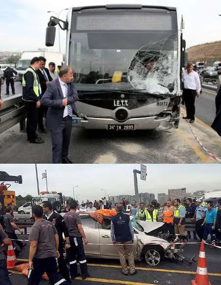 مرگ یک ایرانی بر اثر تصادف در استانبول