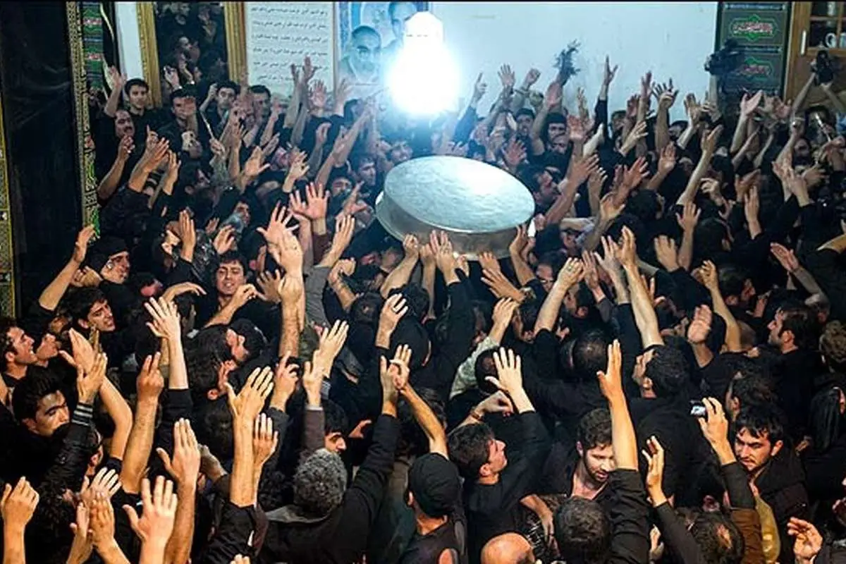 (تصاویر) طشت گذاری؛ آئین پرسوز مردم اردبیل در ایام محرم