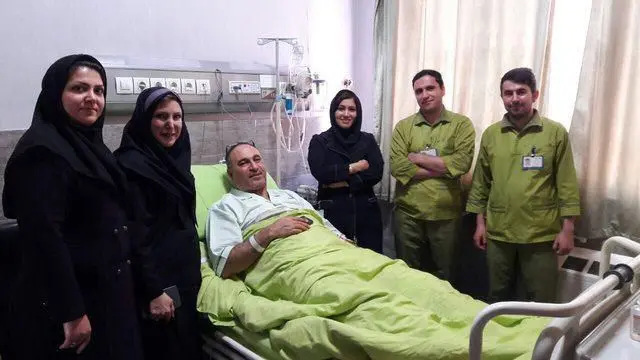 (تصویر) حمید فرخ‌نژاد بستری شد