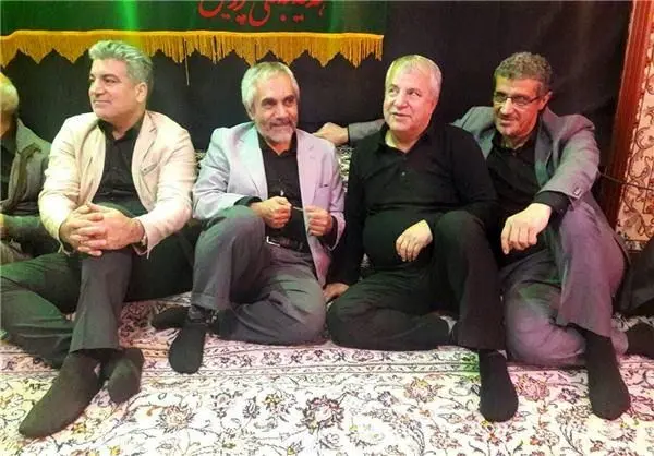 تصویری از پرسپولیسی‌ها در هیات پروین