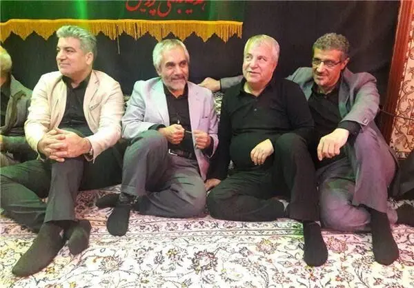 تصویری از پرسپولیسی‌ها در هیات پروین