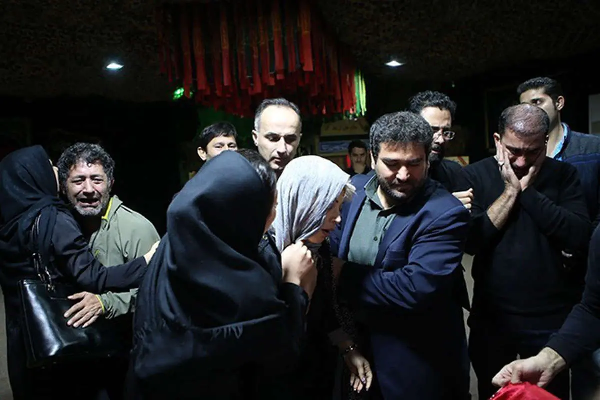 (تصاویر) وداع با شهید ایرانی حمله به کرکوک