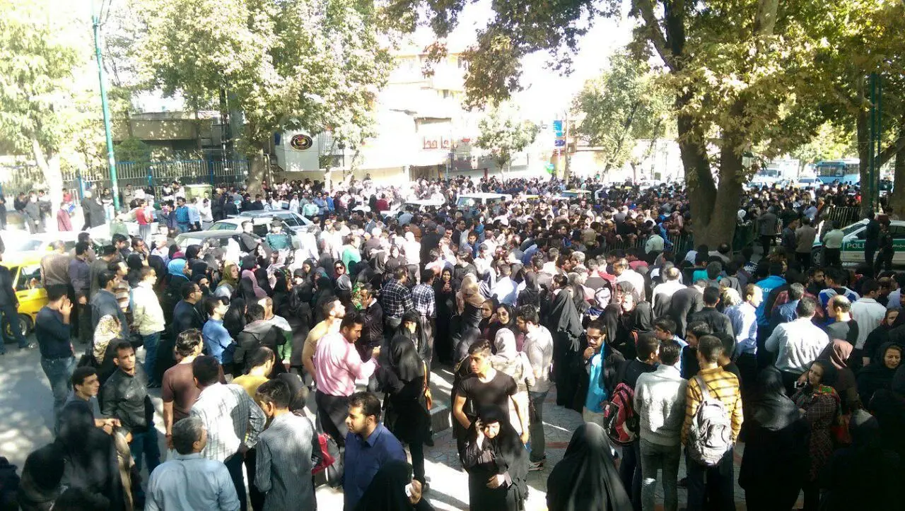 جنجال بازداشت یک متهم در کرمانشاه +(تصاویر)