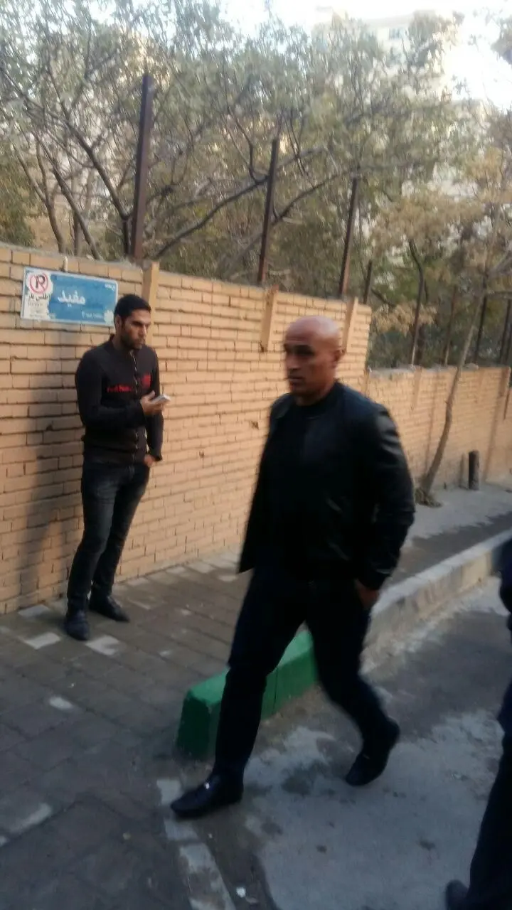 (تصاویر) منصوریان به منزل پورحیدری رفت