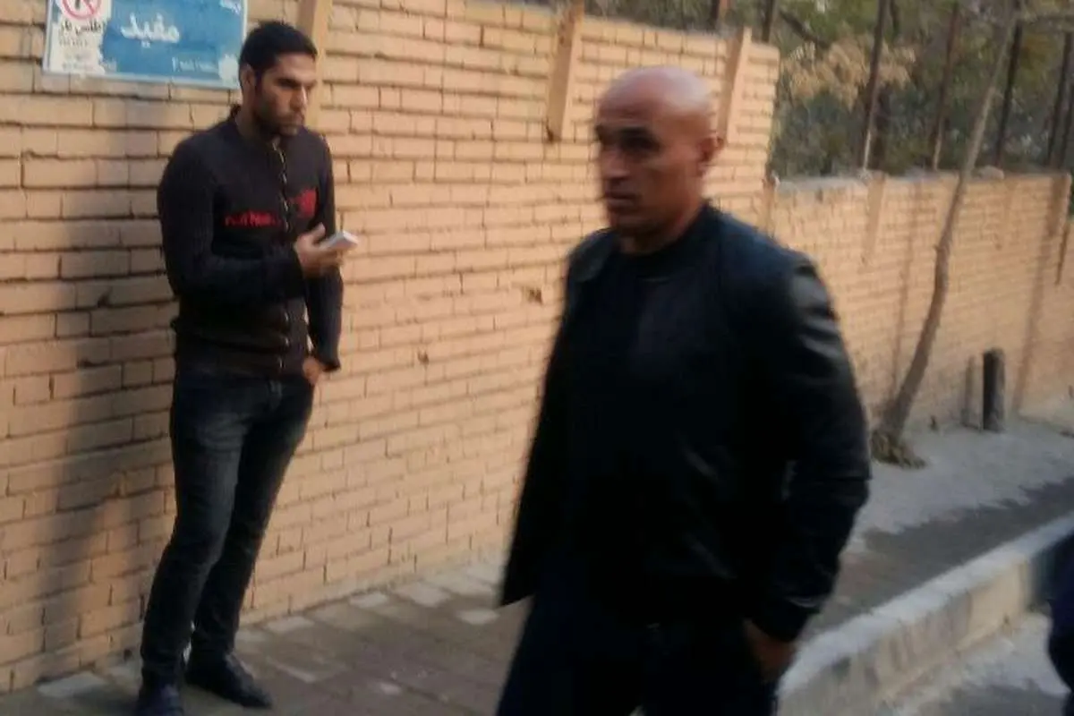 (تصاویر) منصوریان به منزل پورحیدری رفت