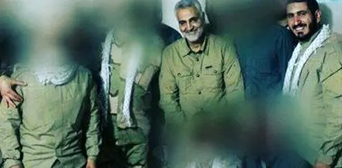 (تصاویر) خطر شناسایی همراهان سردار سلیمانی در تصاویر تار شده