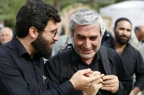 (تصویر) ابراهیم حاتمی‌کیا در راهپیمایی اربعین