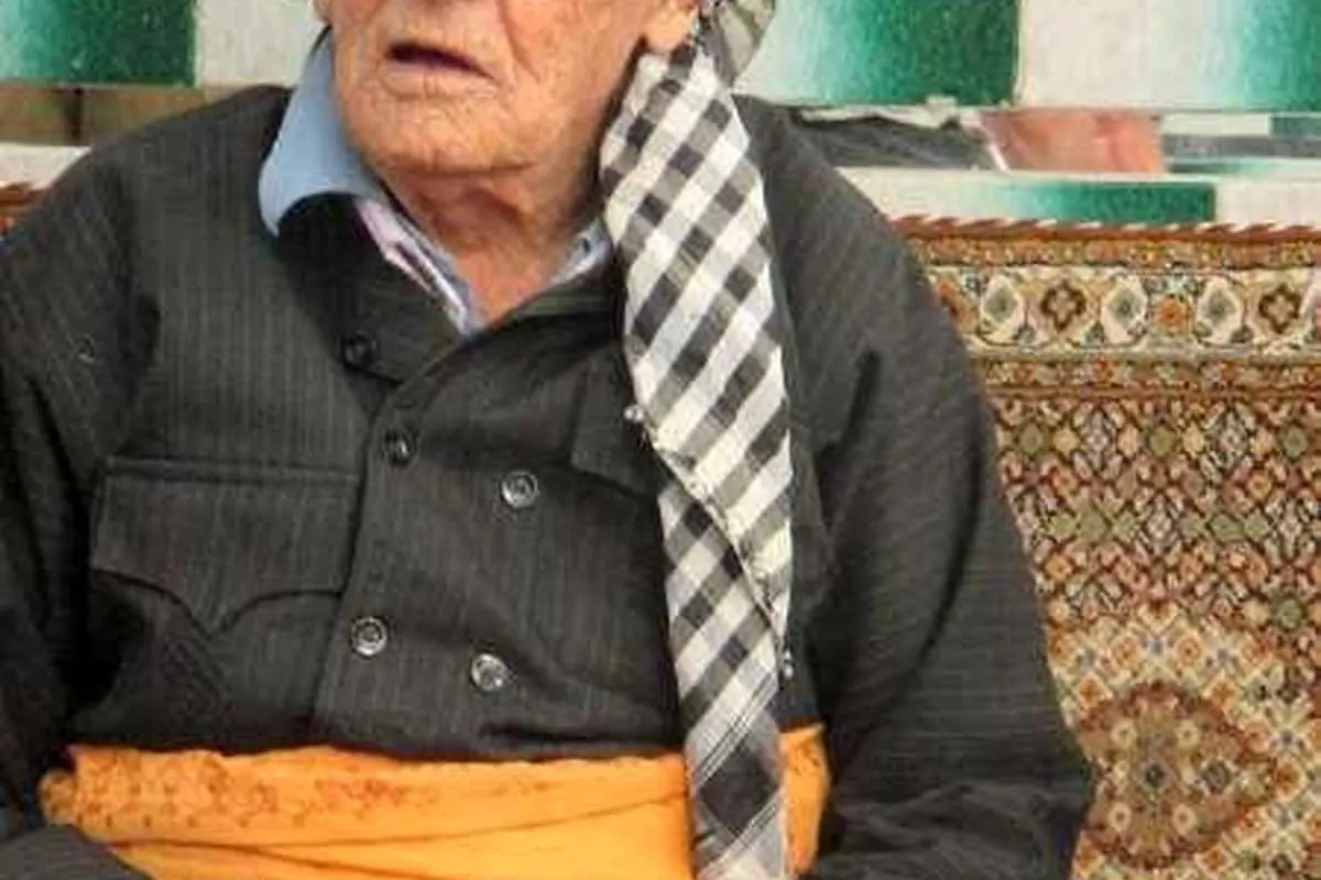 (عکس) کهنسال‌ترین ایرانی سرشماری شد