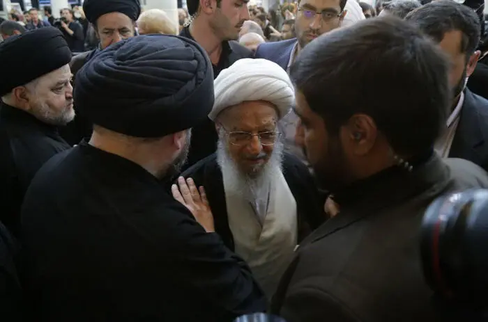 (تصاویر) مجلس ختم آیت‌الله موسوی اردبیلی