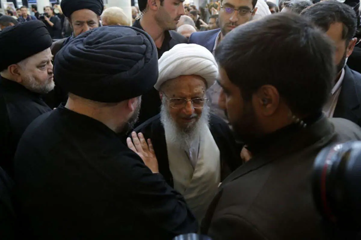 (تصاویر) مجلس ختم آیتالله موسوی اردبیلی