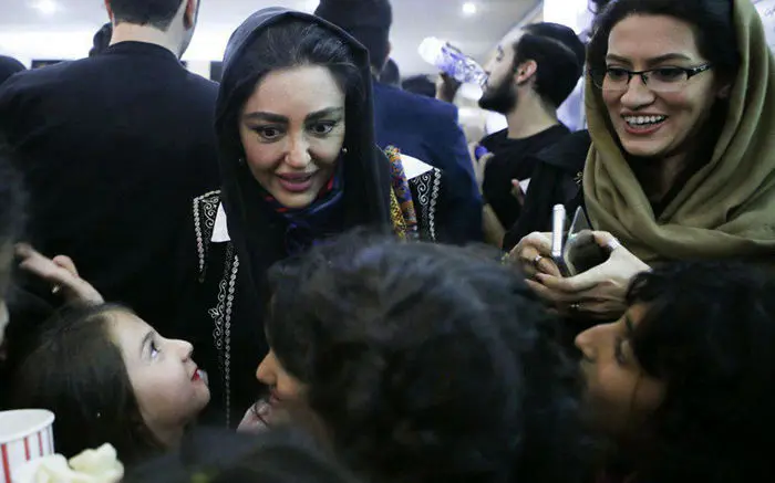 (تصاویر) حامد بهداد در اکران"نیمه شب اتفاق افتاد"