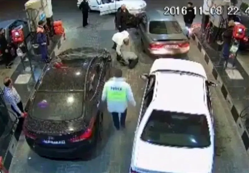واکنش پلیس به ضرب و شتم یک راننده توسط مأموران