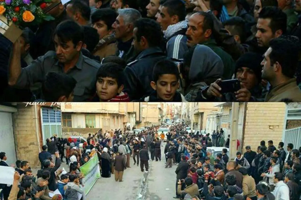 (تصاویر) استقبال باشکوه از سرباز فداکار مریوانی