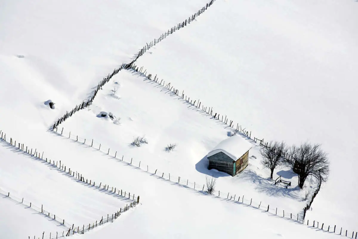 (تصاویر) گزارش خبرگزاری روس از زمستان تالش