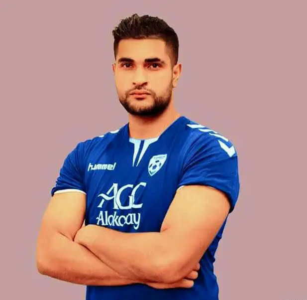(عکس) اولین بازیکن افغانستانی در لیگ برتر ایران