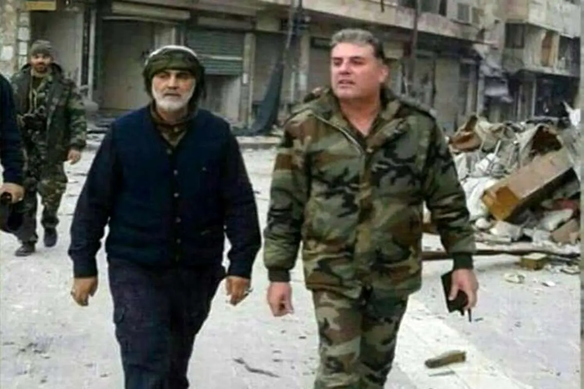 عکس/ سردار قاسم سلیمانی را در حلب ببینید