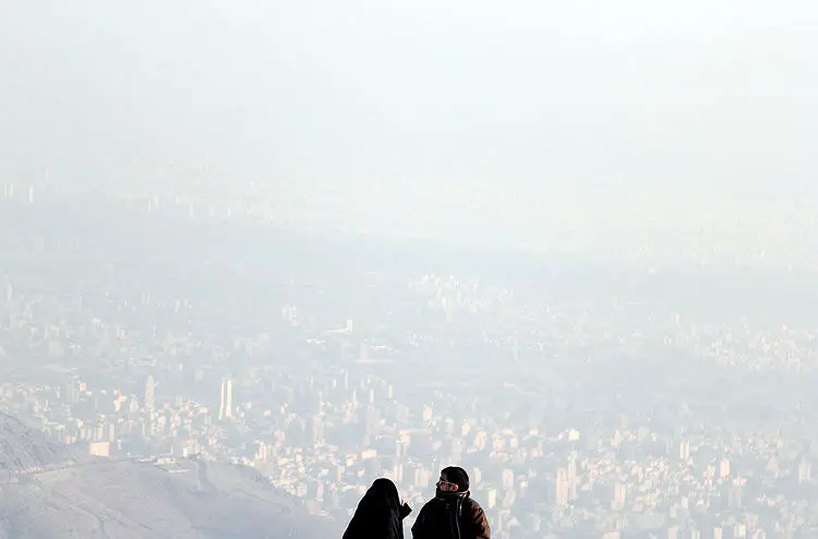 (تصاویر) آلودگی هوای تهران