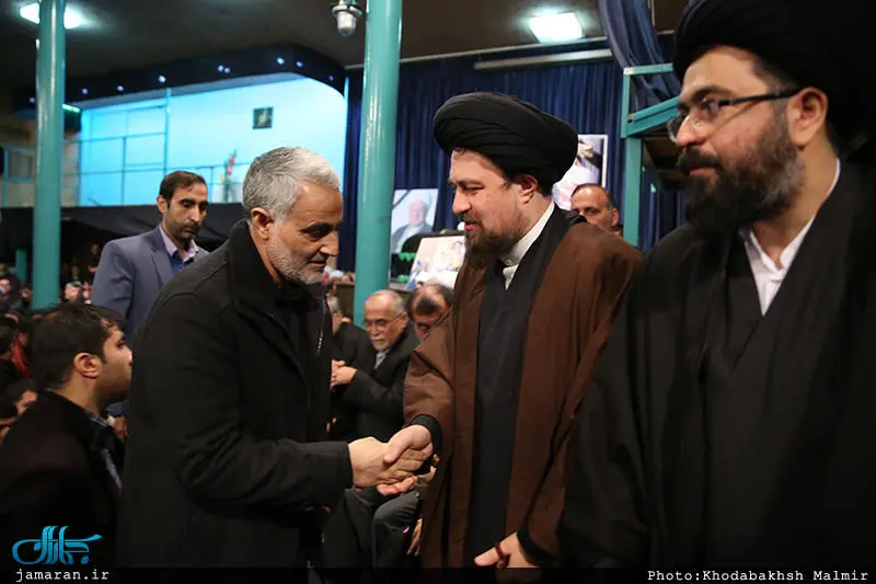 (تصاویر) سردار سلیمانی در جماران