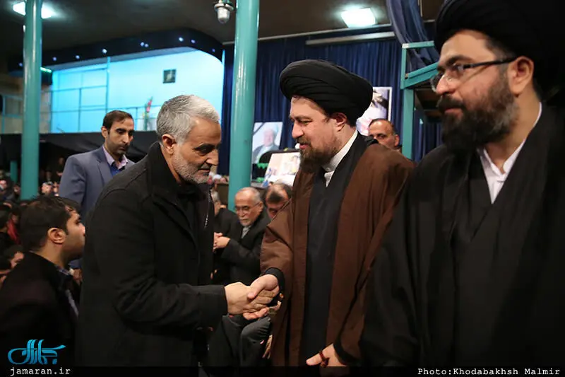 (تصاویر) سردار سلیمانی در جماران