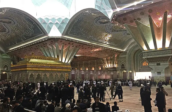 (تصاویر) حرم امام(ره) منتظر پیکر هاشمی