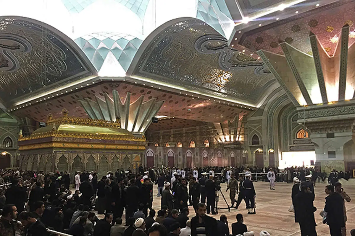 (تصاویر) حرم امام(ره) منتظر پیکر هاشمی