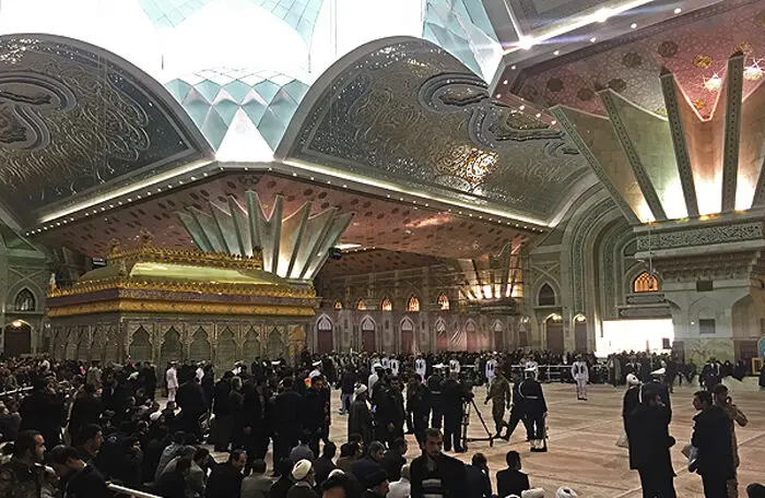 (تصاویر) حرم امام(ره) منتظر پیکر هاشمی