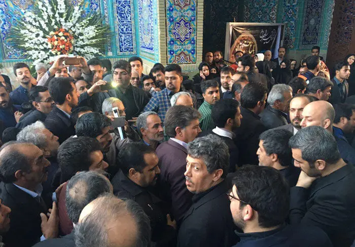 (تصاویر) مردم رفسنجان در مراسم یادبود آیت الله هاشمی