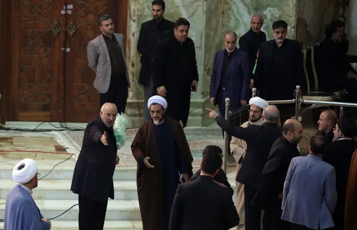 (تصاویر) مقامات و چهره‌ها در هفتم آیت‌الله هاشمی