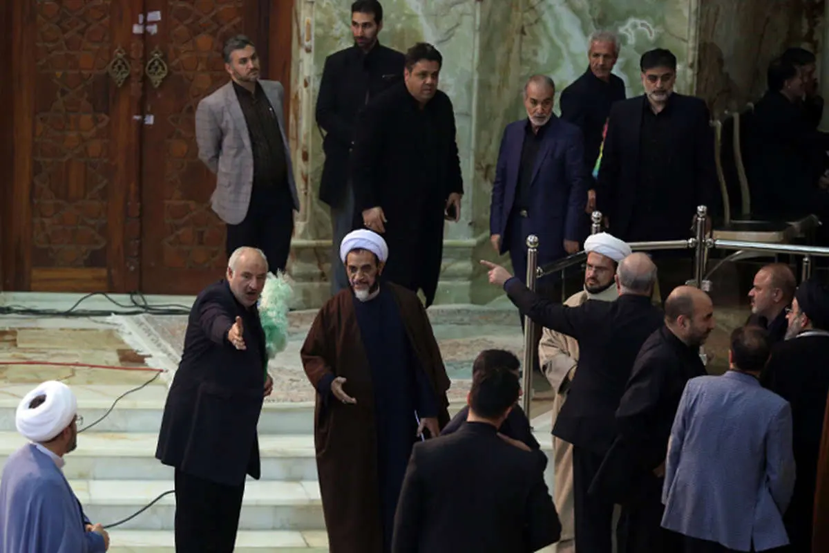 (تصاویر) مقامات و چهرهها در هفتم آیتالله هاشمی