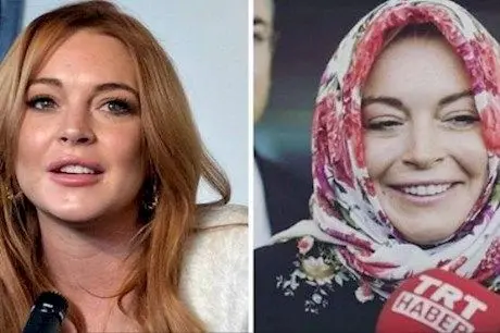 بازیگر زن جنجالی آمریکا مسلمان شد؟