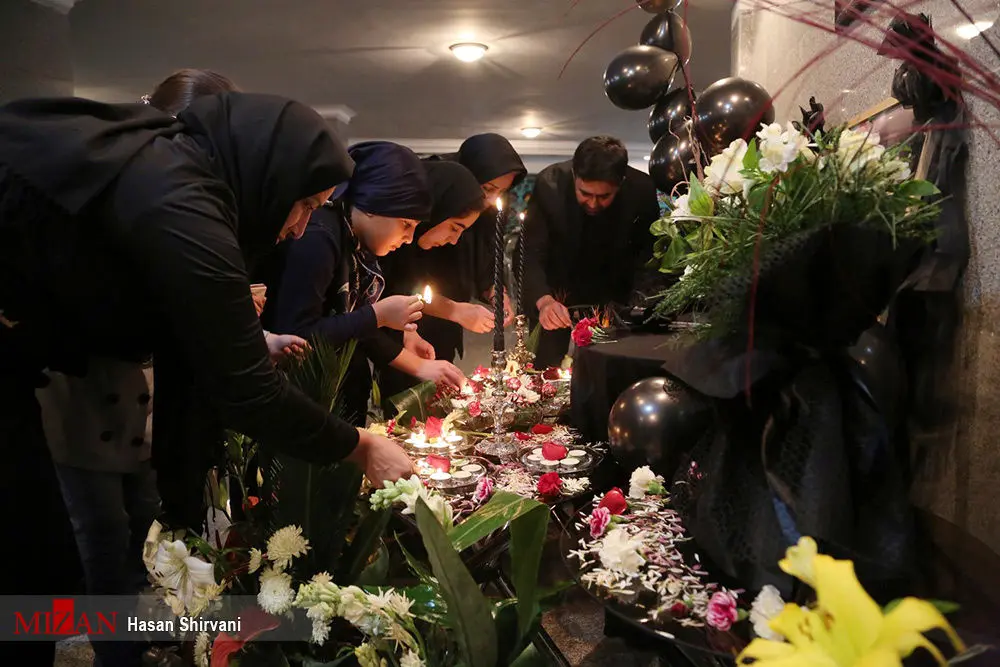 (تصاویر) وداع با شهید آتش‌نشان در روز تولد