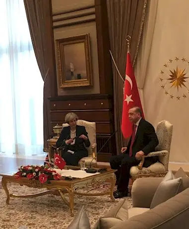 (عکس) جنجال کاخ طلای اردوغان