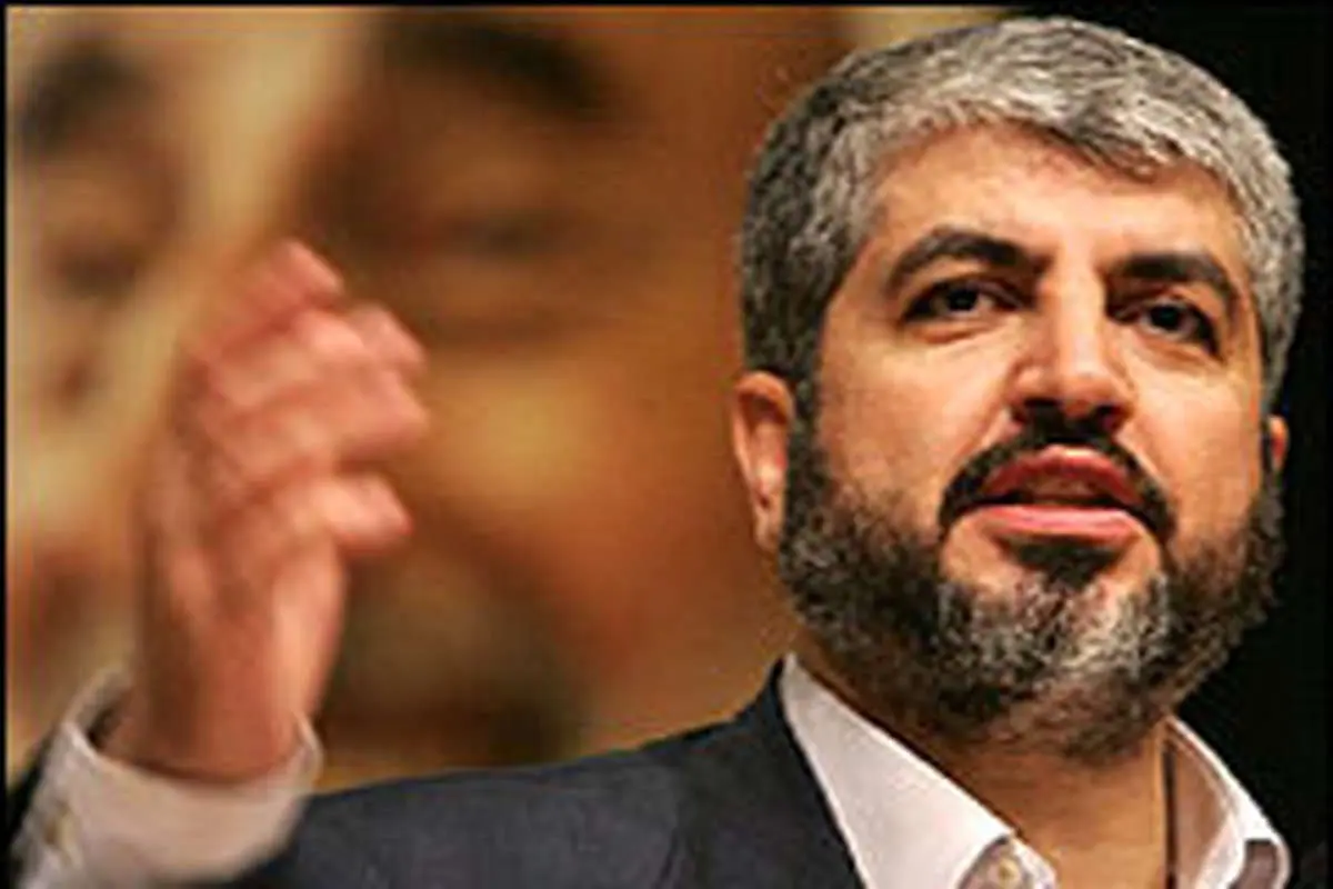 خالد مشعل: بخت صلح از بین رفت