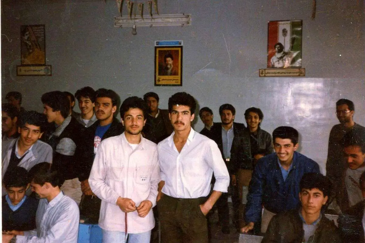 تصویری قدیمی از مرحوم حسن جوهرچی
