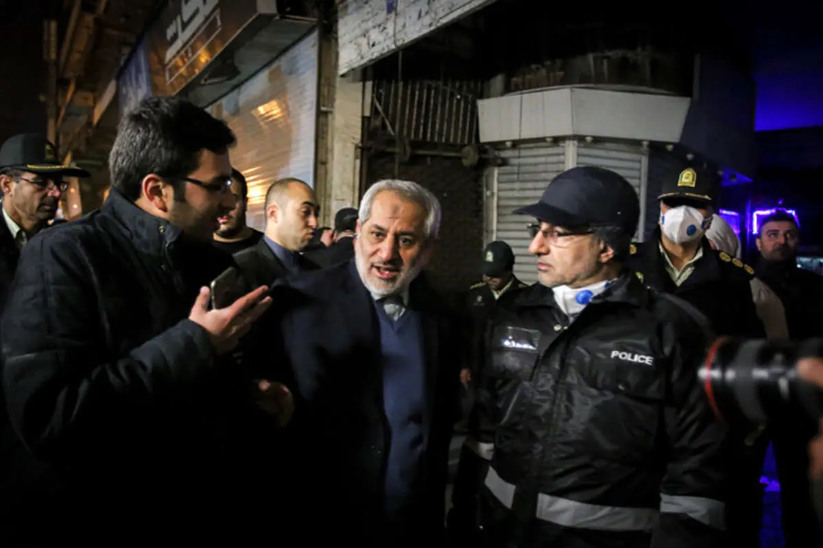 (تصاویر) تخریب ساختمان مجاور پلاسکو