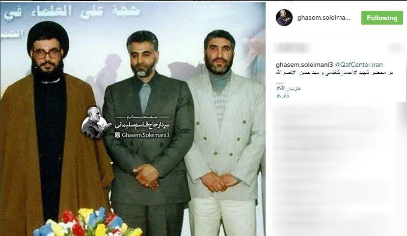 (تصویر) سردار سلیمانی و سیدحسن نصرالله در جوانی