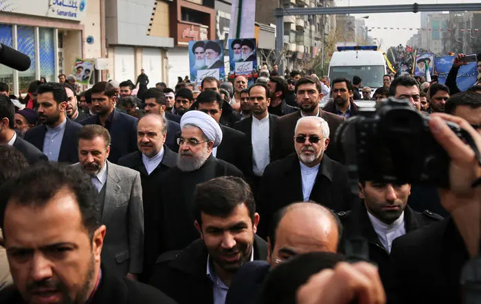 (تصاویر) مقامات و شخصیت‌ها در راهپیمایی 22بهمن