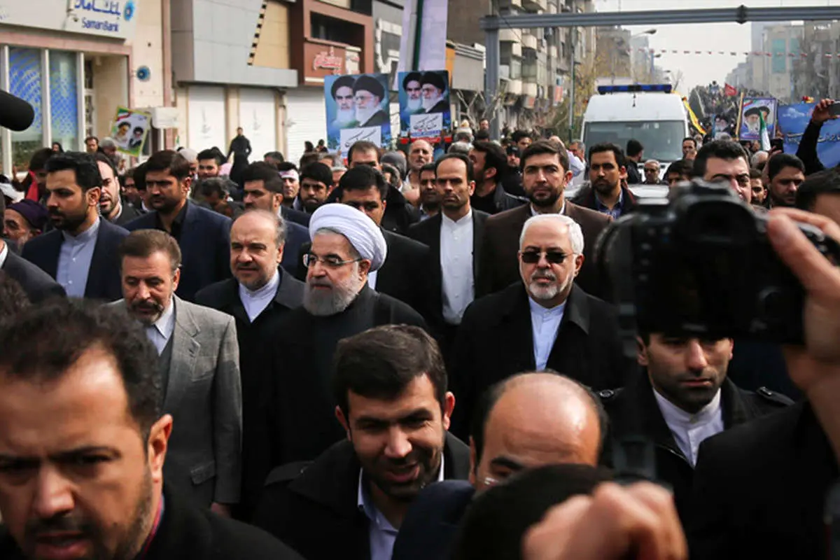 (تصاویر) مقامات و شخصیتها در راهپیمایی 22بهمن