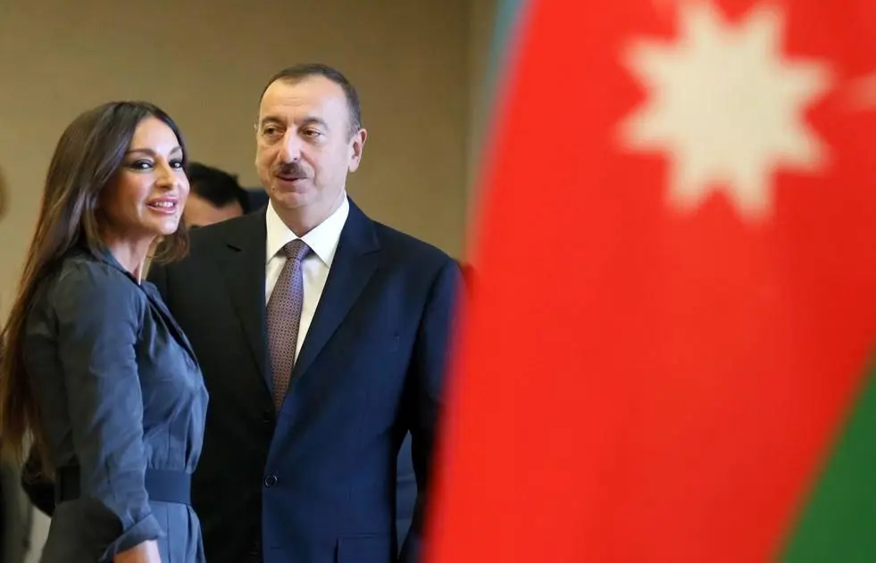 (عکس) همسر علی‌اف معاون اول شد