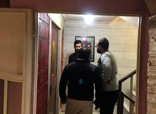 (عکس) رامین رضاییان در ساختمان باشگاه پرسپولیس