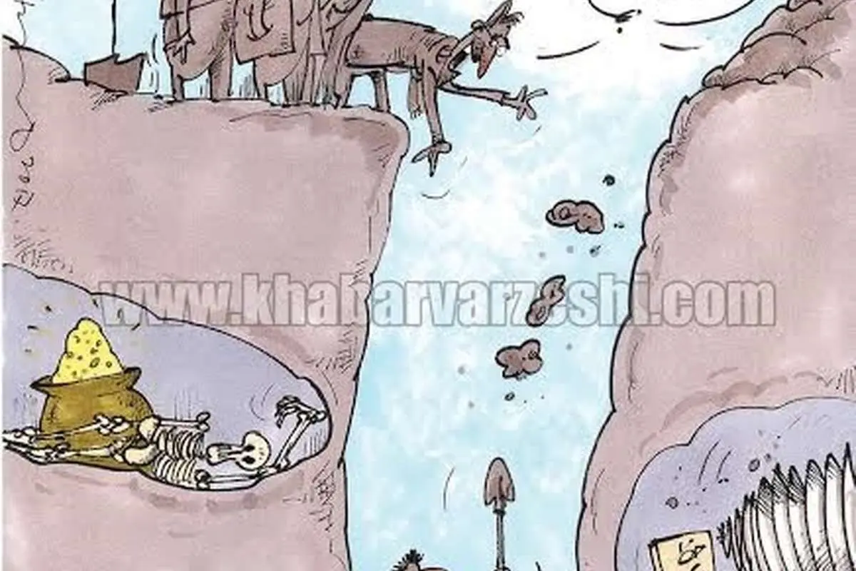 (کاریکاتور) علی دایی بازهم رکورد زد!