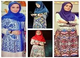تقدیر از مجری زن برای پوشش ایرانی