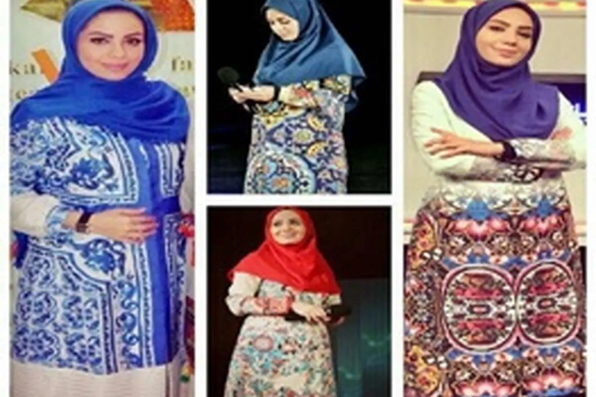 تقدیر از مجری زن برای پوشش ایرانی