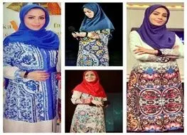 تقدیر از مجری زن برای پوشش ایرانی